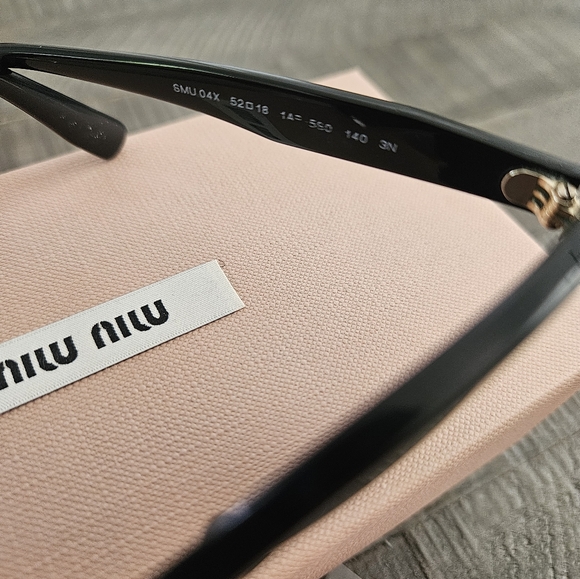 Miu Miu Black Cat-Eye Sunglasses main image 5